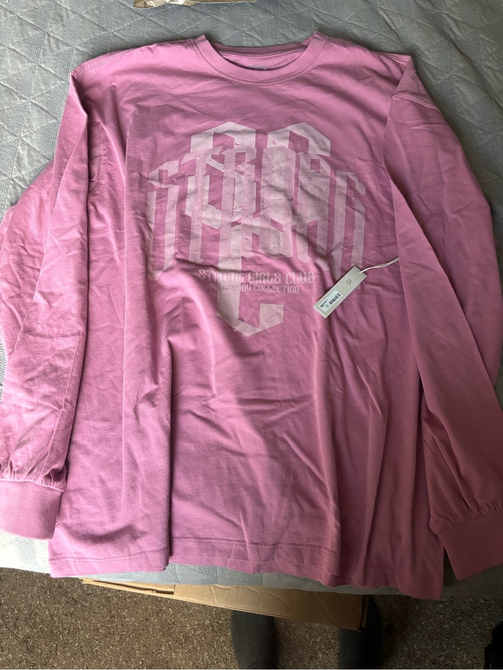 Buffbunny Bloom Graphic Long Sleeve Tee
